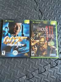 Świetne Gry The House of the Dead i 007 Nightfire Xbox Classic NTSC