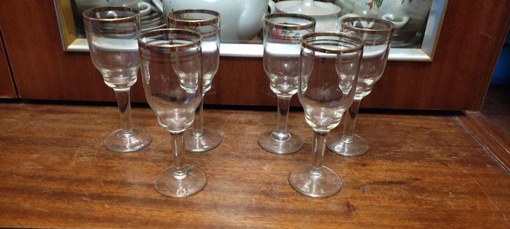 Сервиз рюмочек новый