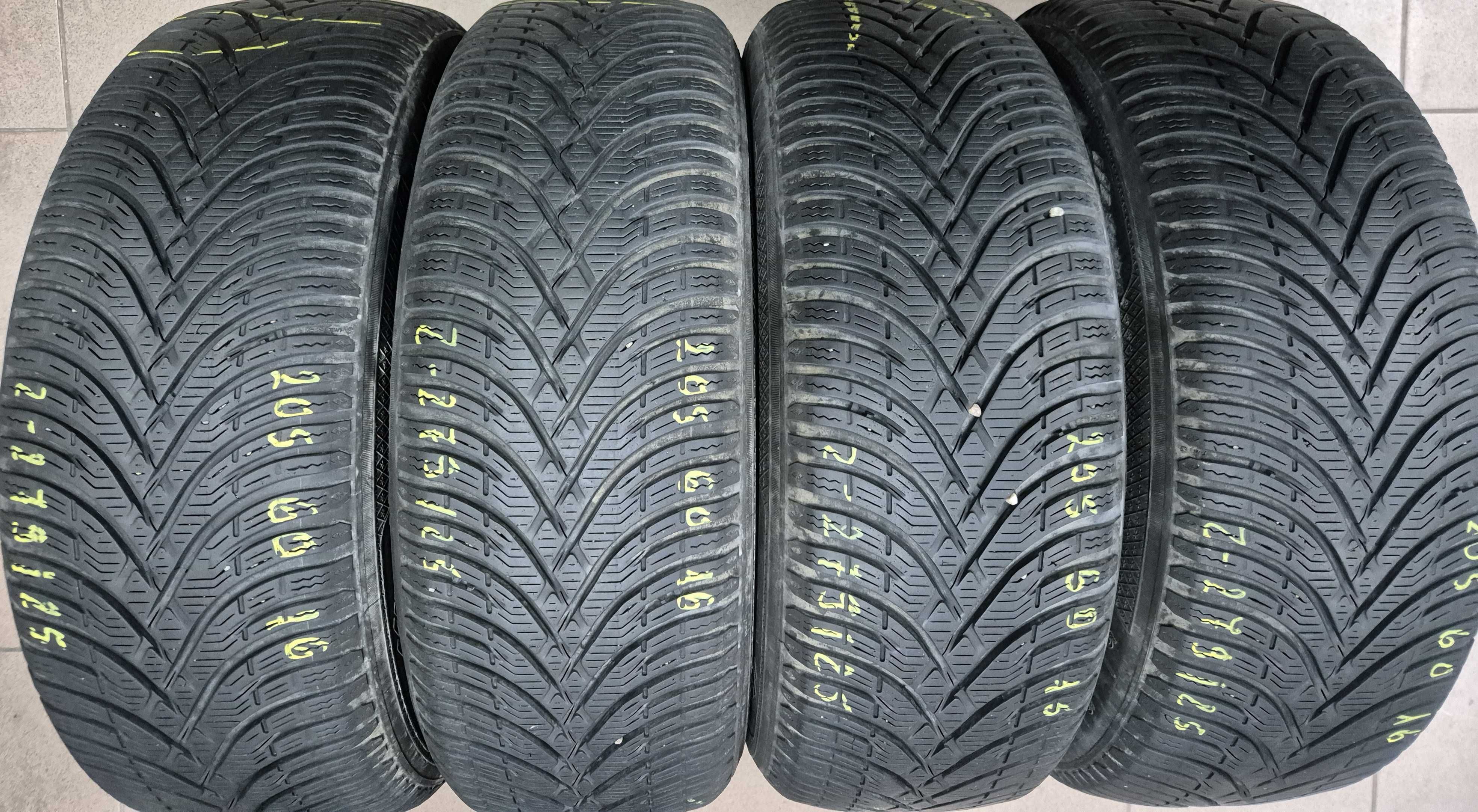 205/60r16 92H (Z279/25)01 4szt 6/6,5mm Krisalp HP3 KLEBER ZIMOWE