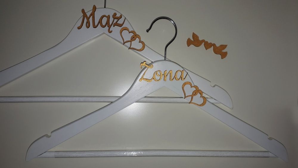 Wieszaki ślubne - PROMOCJA