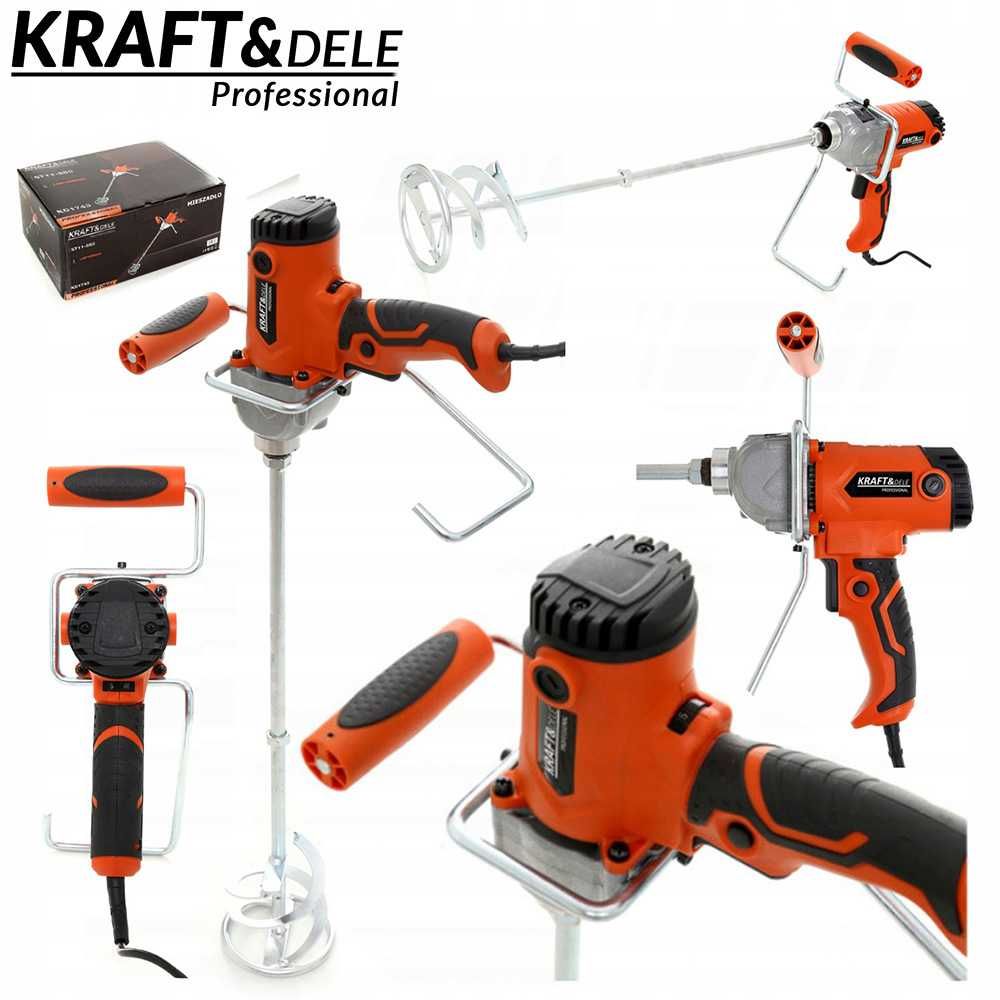 KRAFT&DELE Mieszadło Elektryczne Mieszarka Do Zapraw M14 2750w KD1743