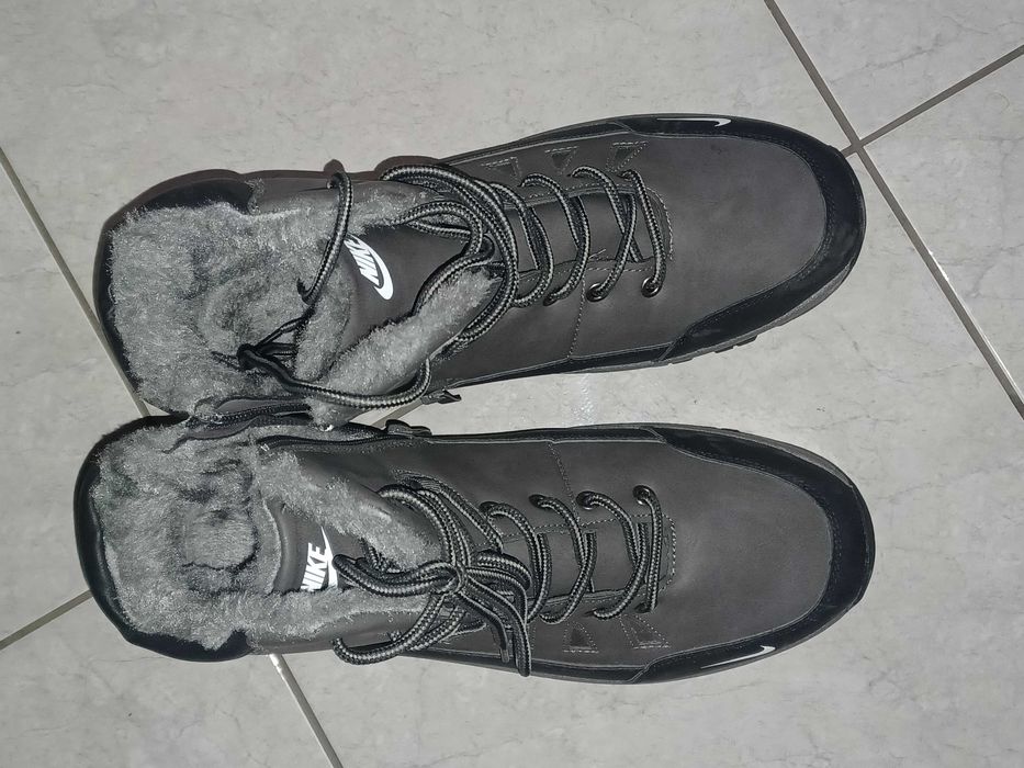Trapery Nike męskie Nowe z futerkiem buty nike zimowe