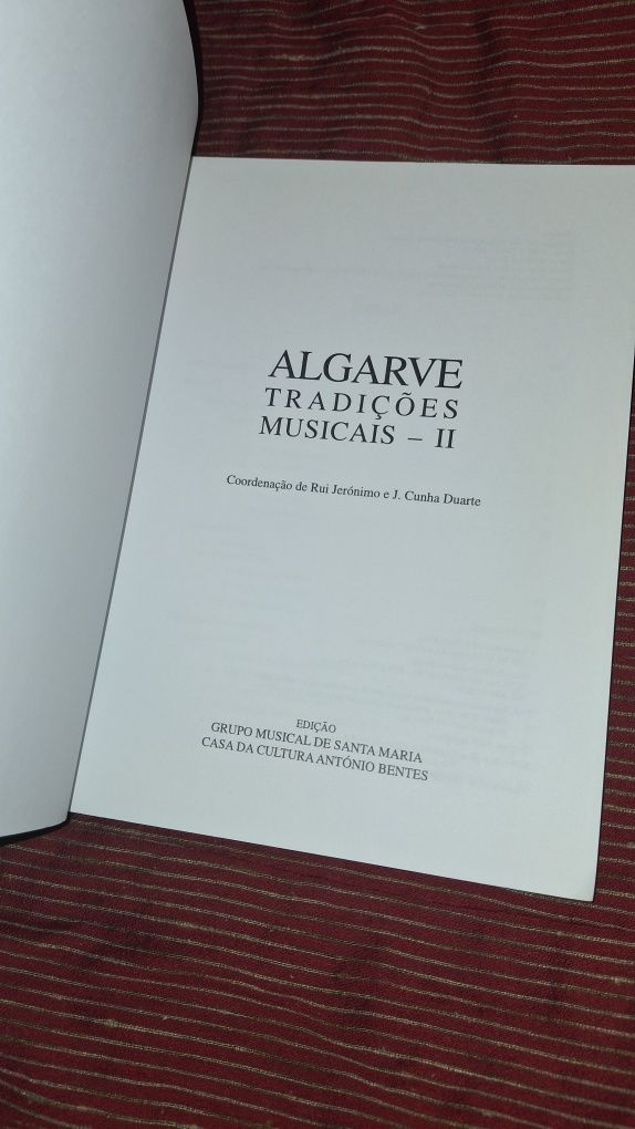 Algarve tradições musicais II musicologia etnografia