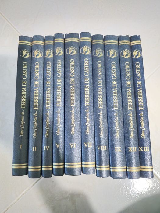 Obras de Ferreira de Castro(1,2,4,5,6,7,8,9,12,13)