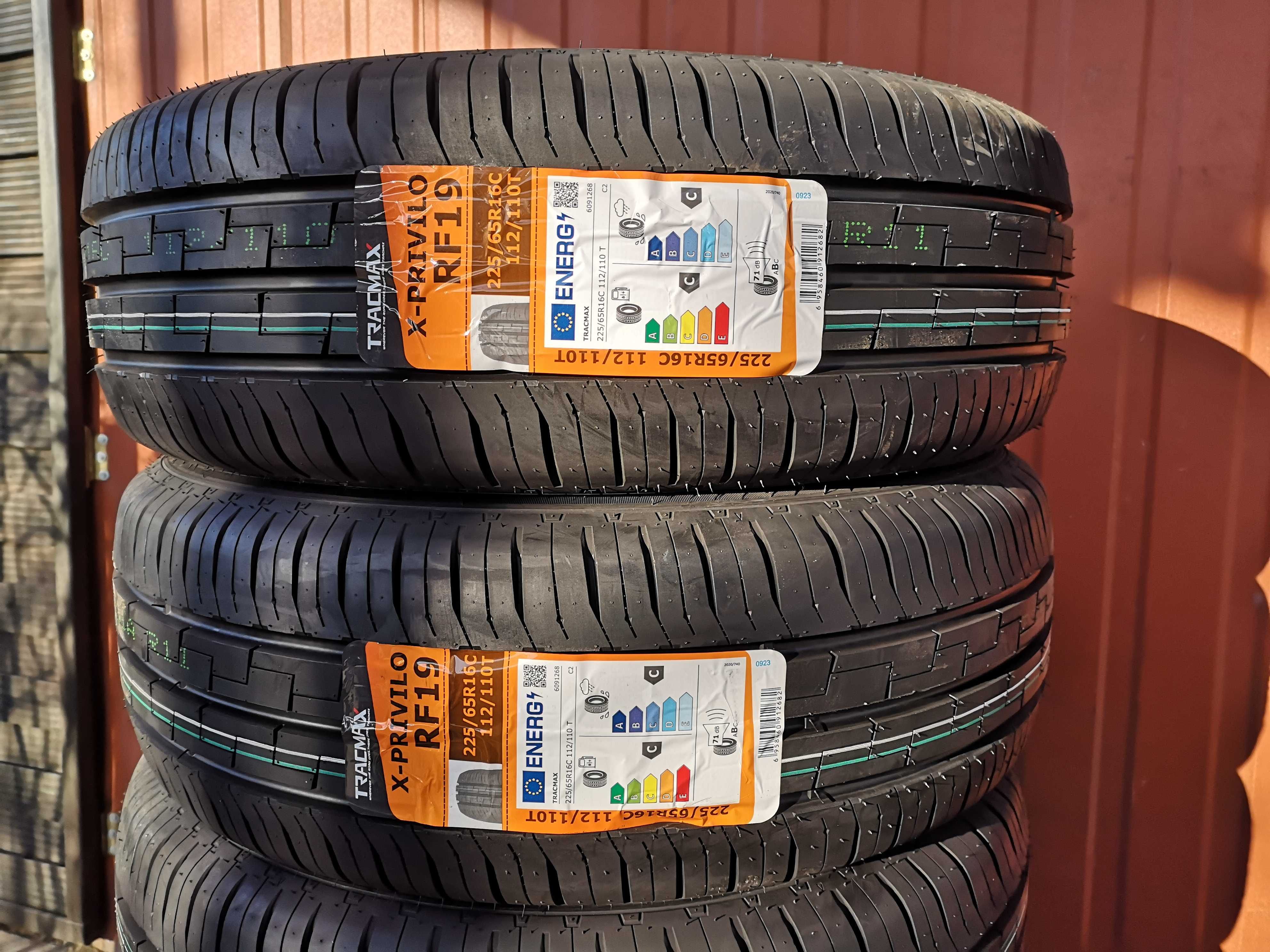 225/65 R16C 112/110T - Tracmax X-Privilo RF-19 (4 sztuki) NOWE