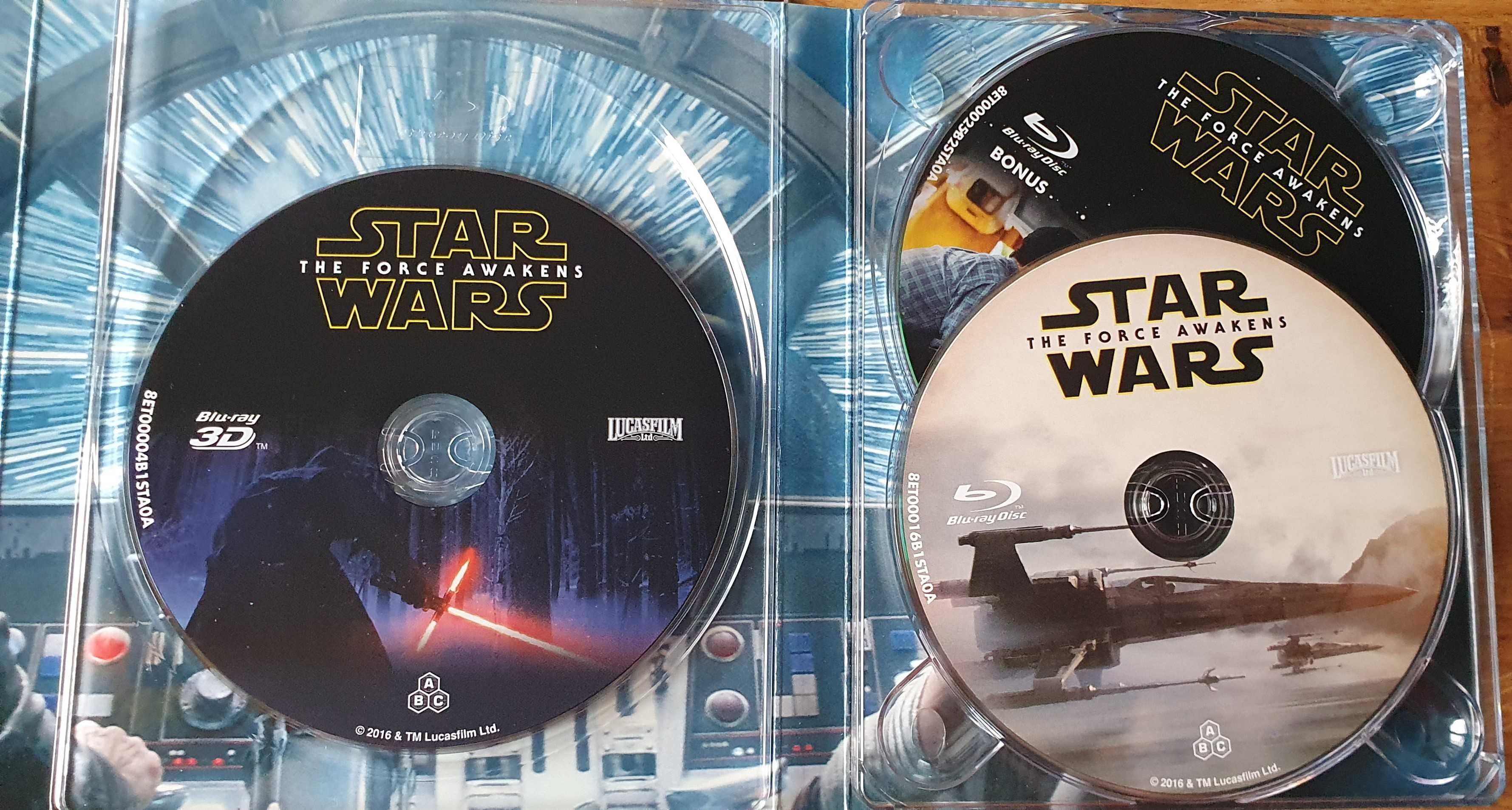 film Gwiezdne wojny. Przebudzenie mocy Blu ray + Blu ray 3D