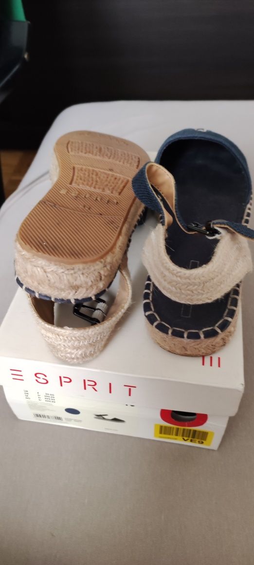 Espadryle sandały Esprit 40