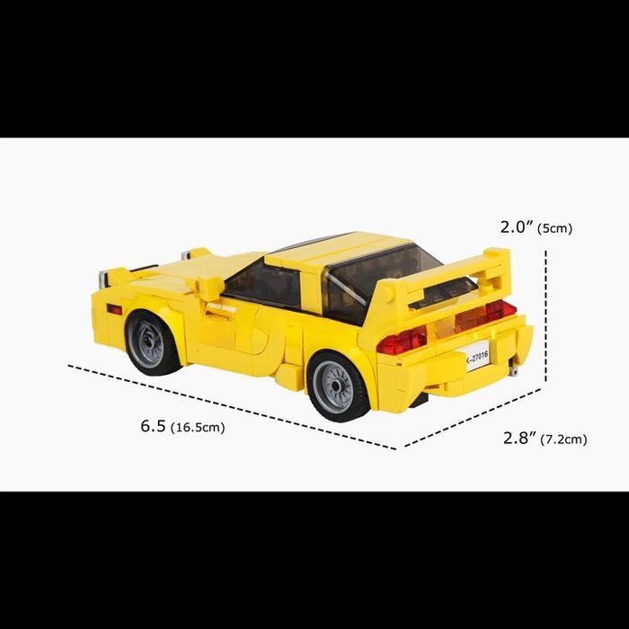 Klocki 329 el. RX7 FD35 sportowy gablota Mould King 27016