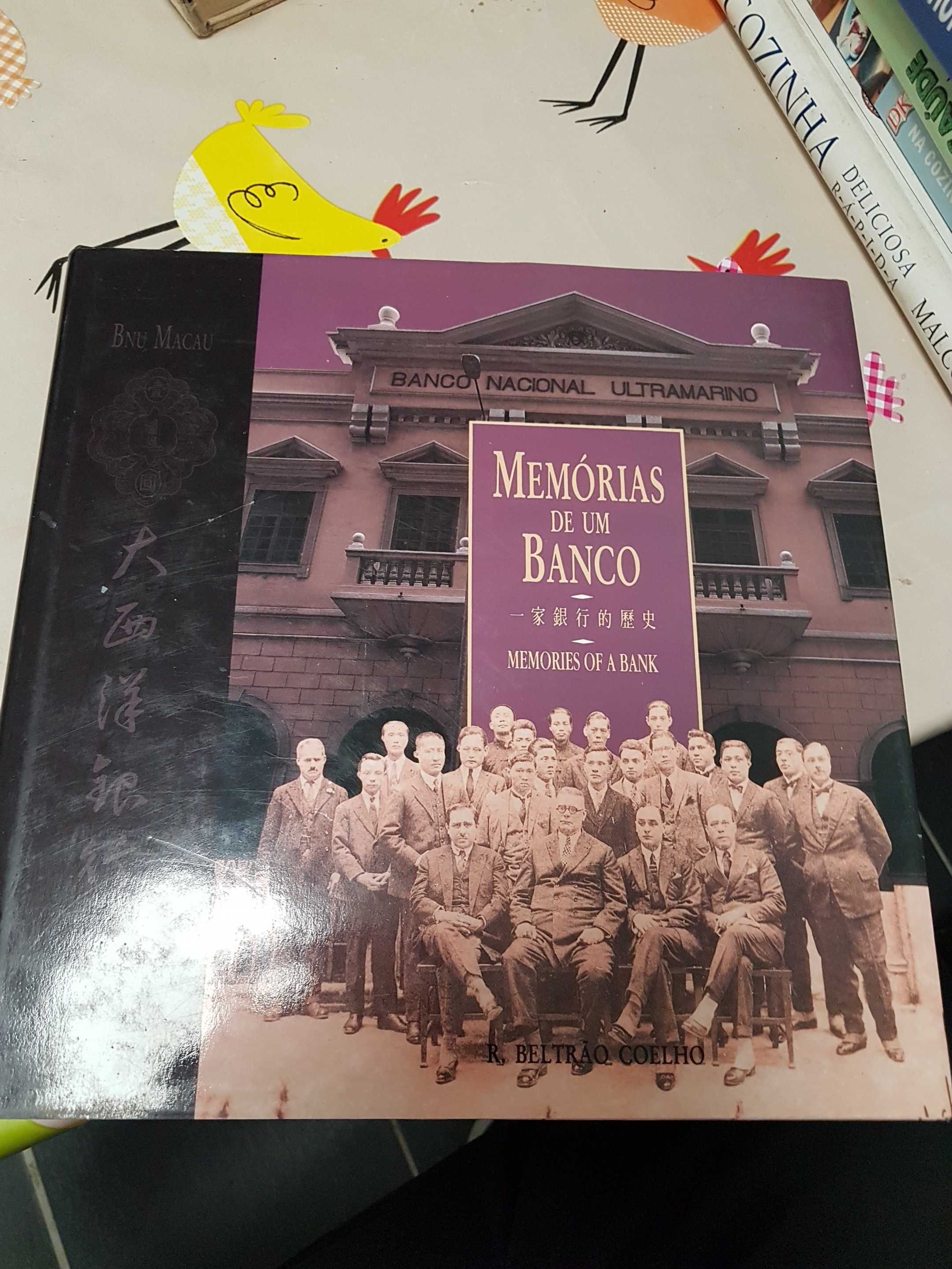 Livro Memórias de um banco BNU Macau