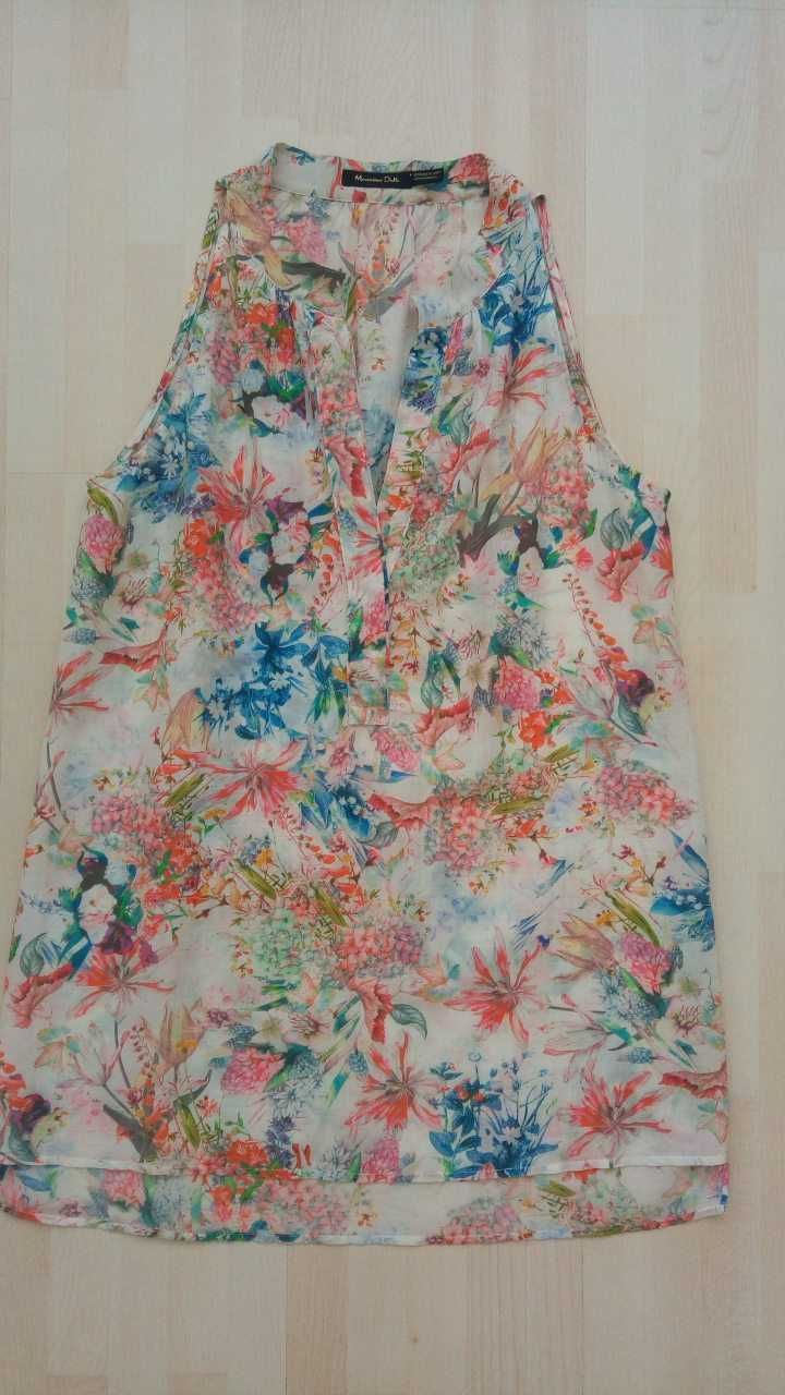 Новая женская блуза натуральный коттон Massimo Dutti, размер XS