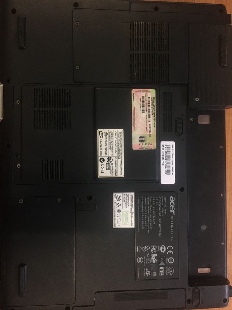 Продам матрица Ноутбук Acer Aspire 1650 по запчастинам