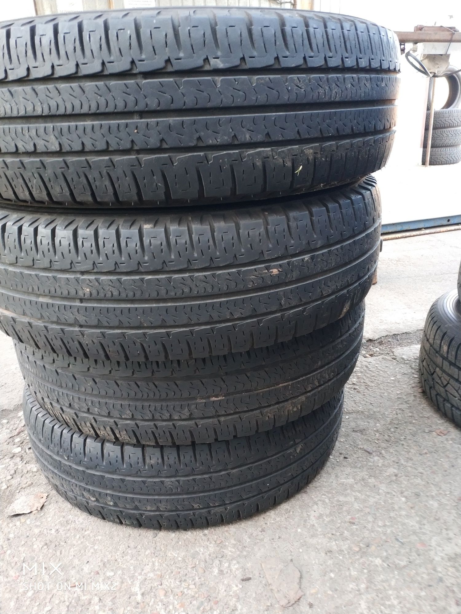 Opony Michelin 225/75 r16C całoroczne dot 2014 7mm