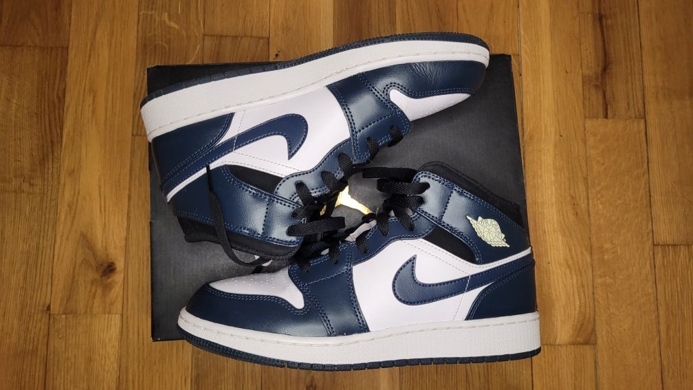 Nike Air Jordan Mid GS Armory Navy 6.5 39