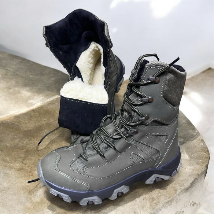 Берці зимові/демі хутро штучне натуральне -20°утеплювач Gore-Tex 40-46