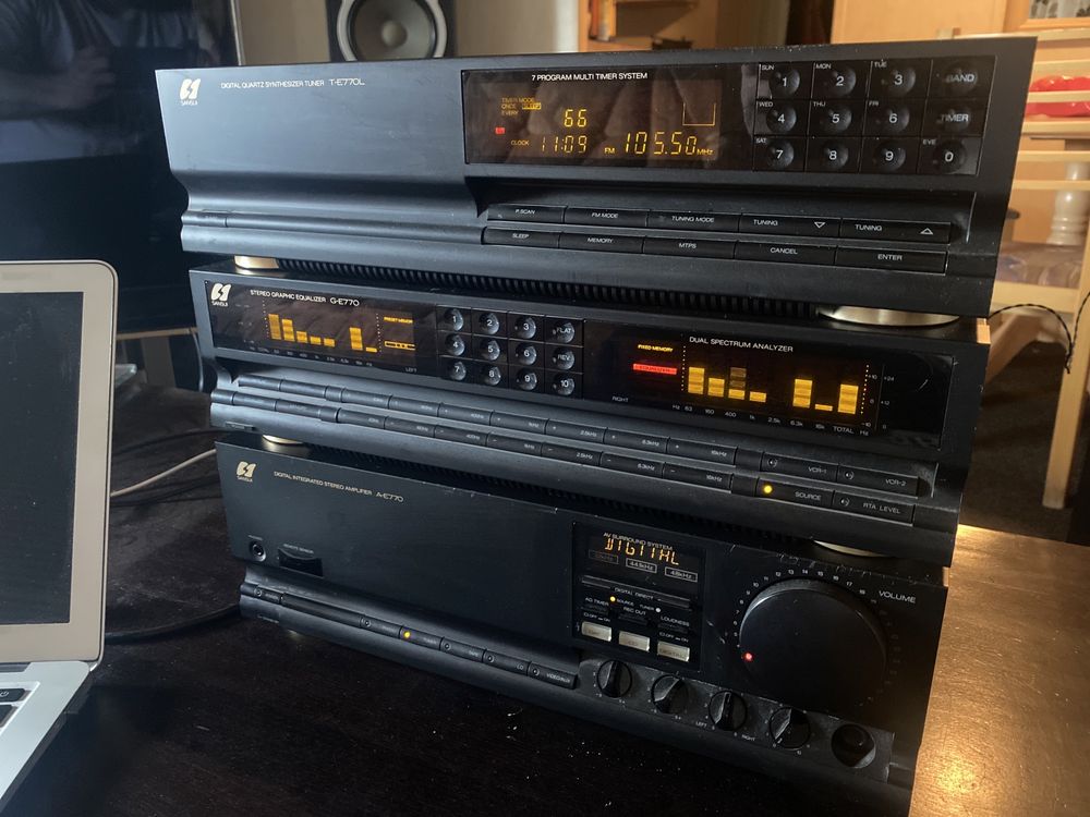 Sansui t-e770 tuner stereo sprawny