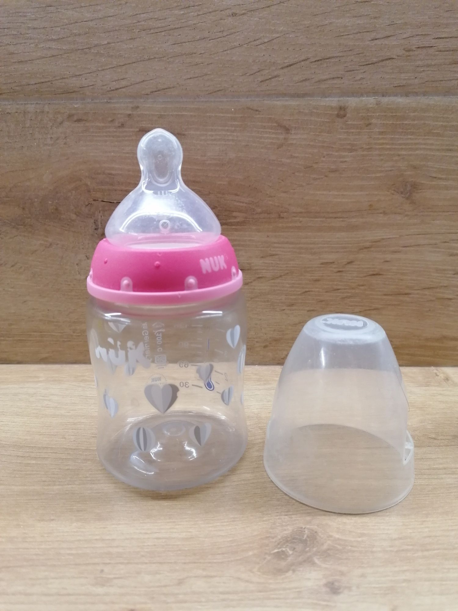 Пляшки для годування Nuk р. S 0-6міс та р. M 6-18міс, поїльник babylov