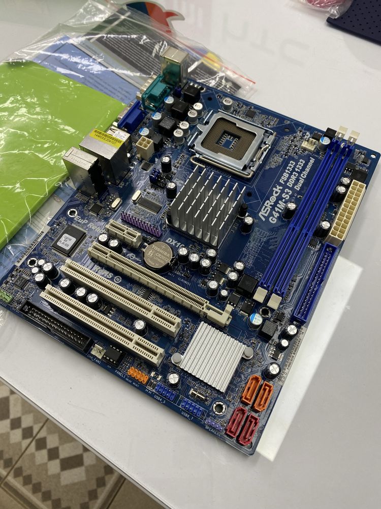 Asrock G41m-s3 Plyta Nowa Retro 775 DDR3 1333 Gma x4500