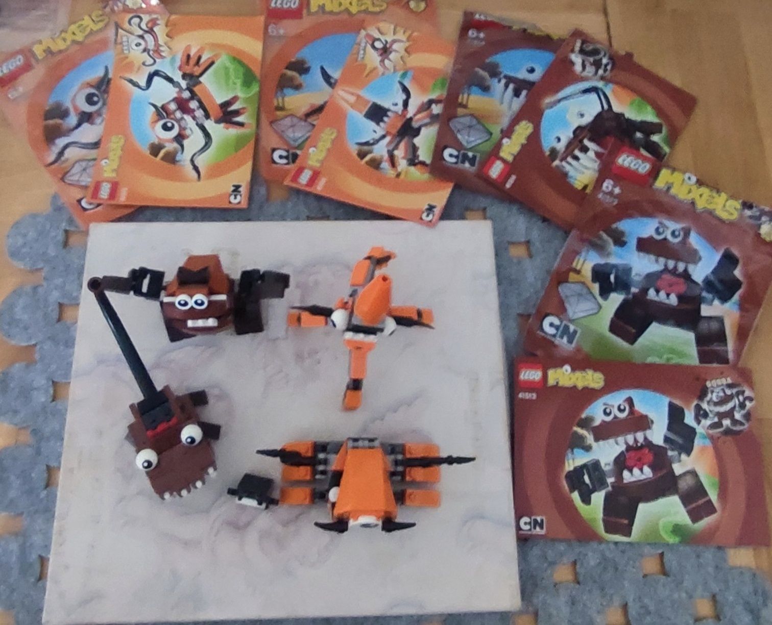 LEGO Mixels Seria 2 2014 rok 4szt.