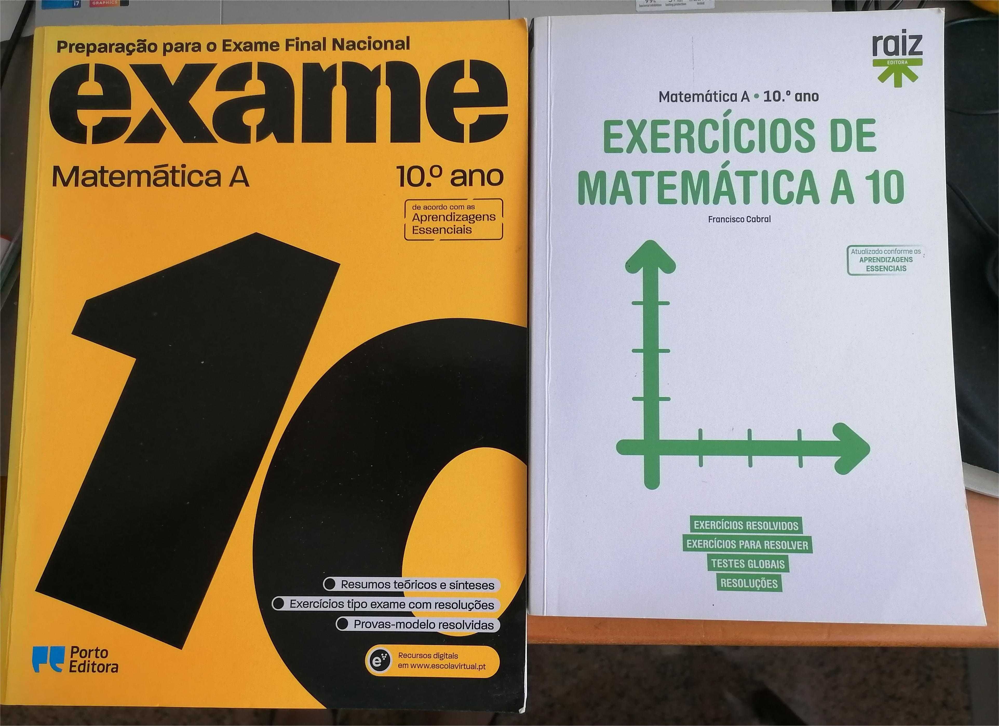 Preparação exame nacional - Matemática 10º ano
