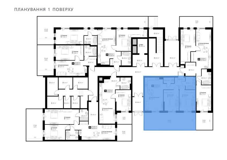 Продаж 2-х кімнатної квартири в ЖК PERFECT LIFE поруч з Emily Resort