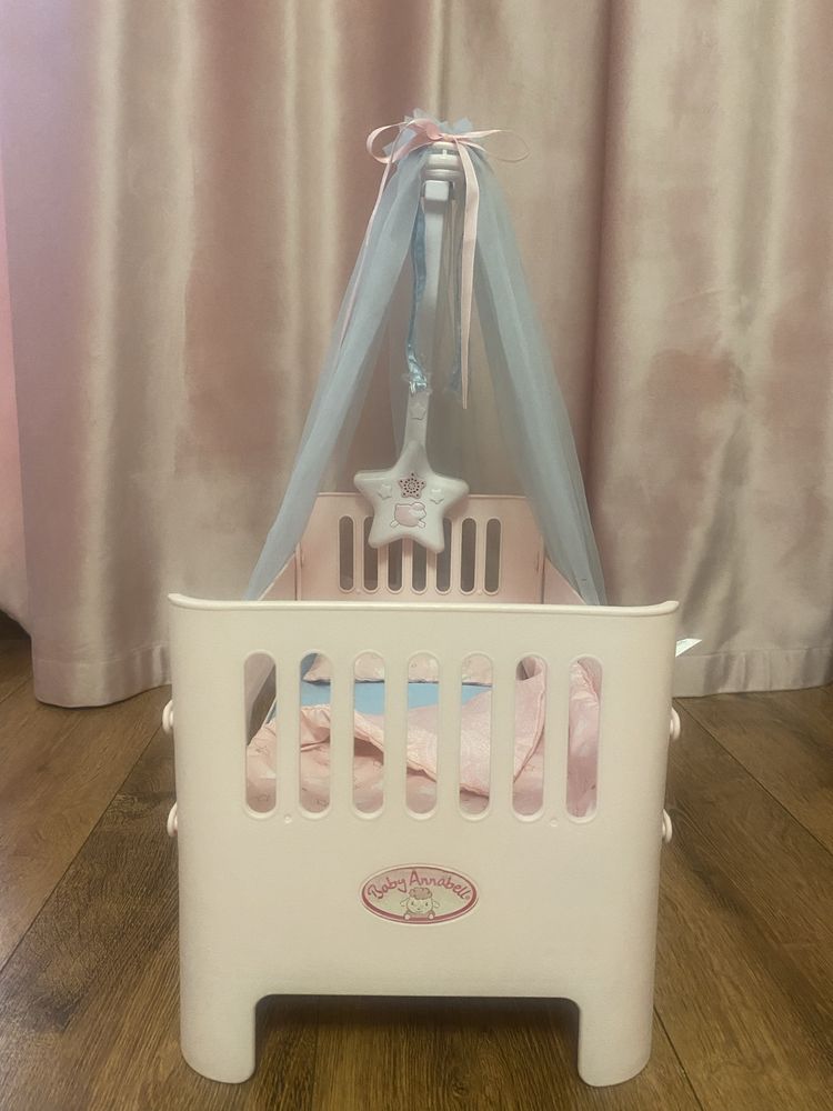 Ліжечко кроватка baby annabell zapf creation
