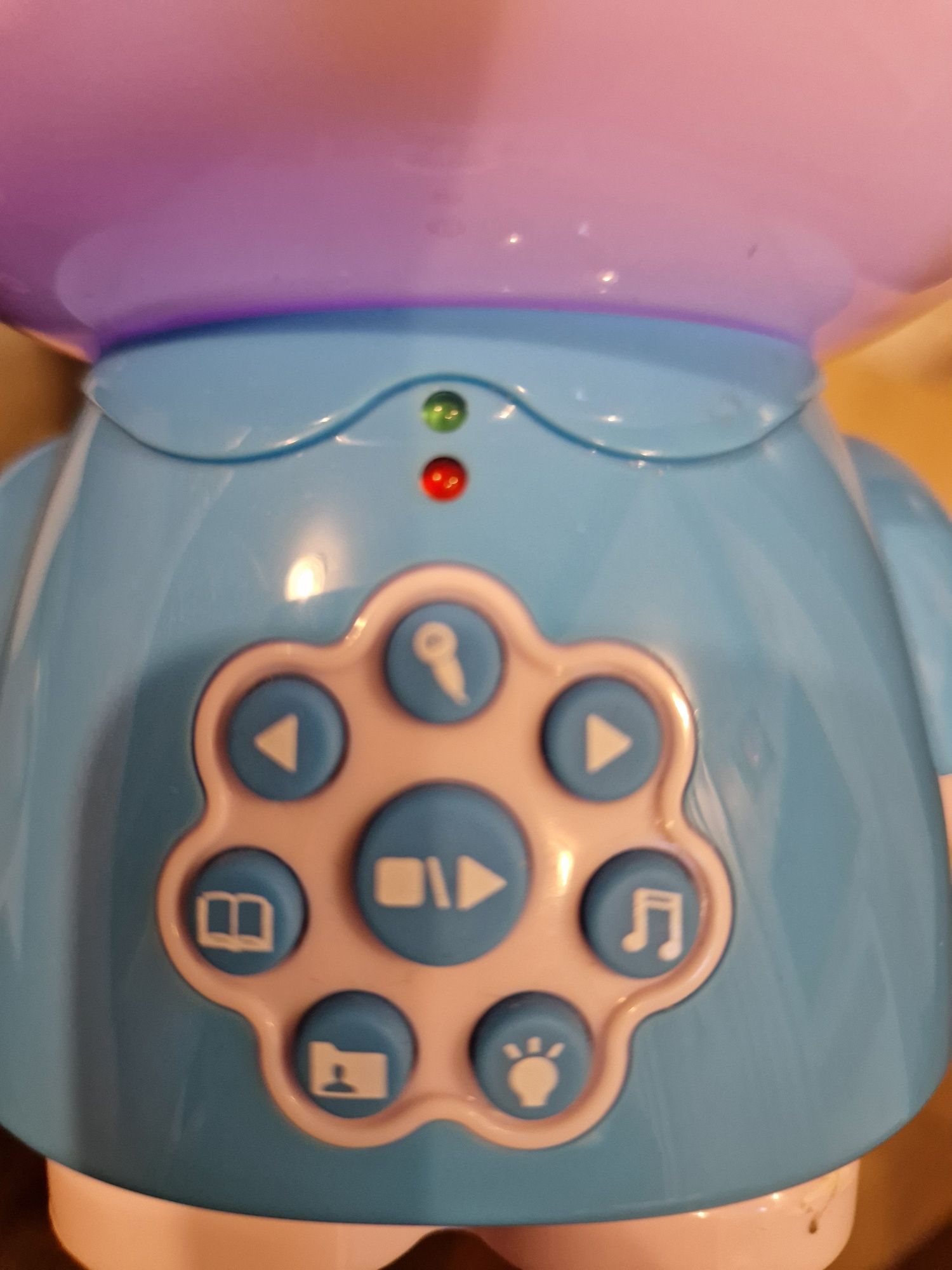 Alilo króliczek, lampka nocna z muzyczką i bajkami