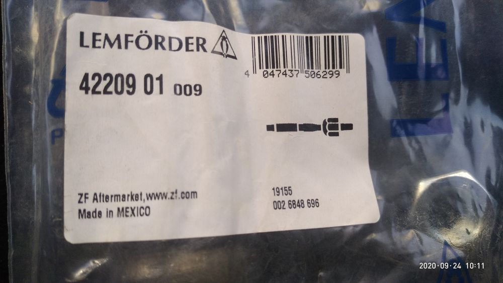 Lemforder 42209 01  рулевая тяга Tesla X, L.