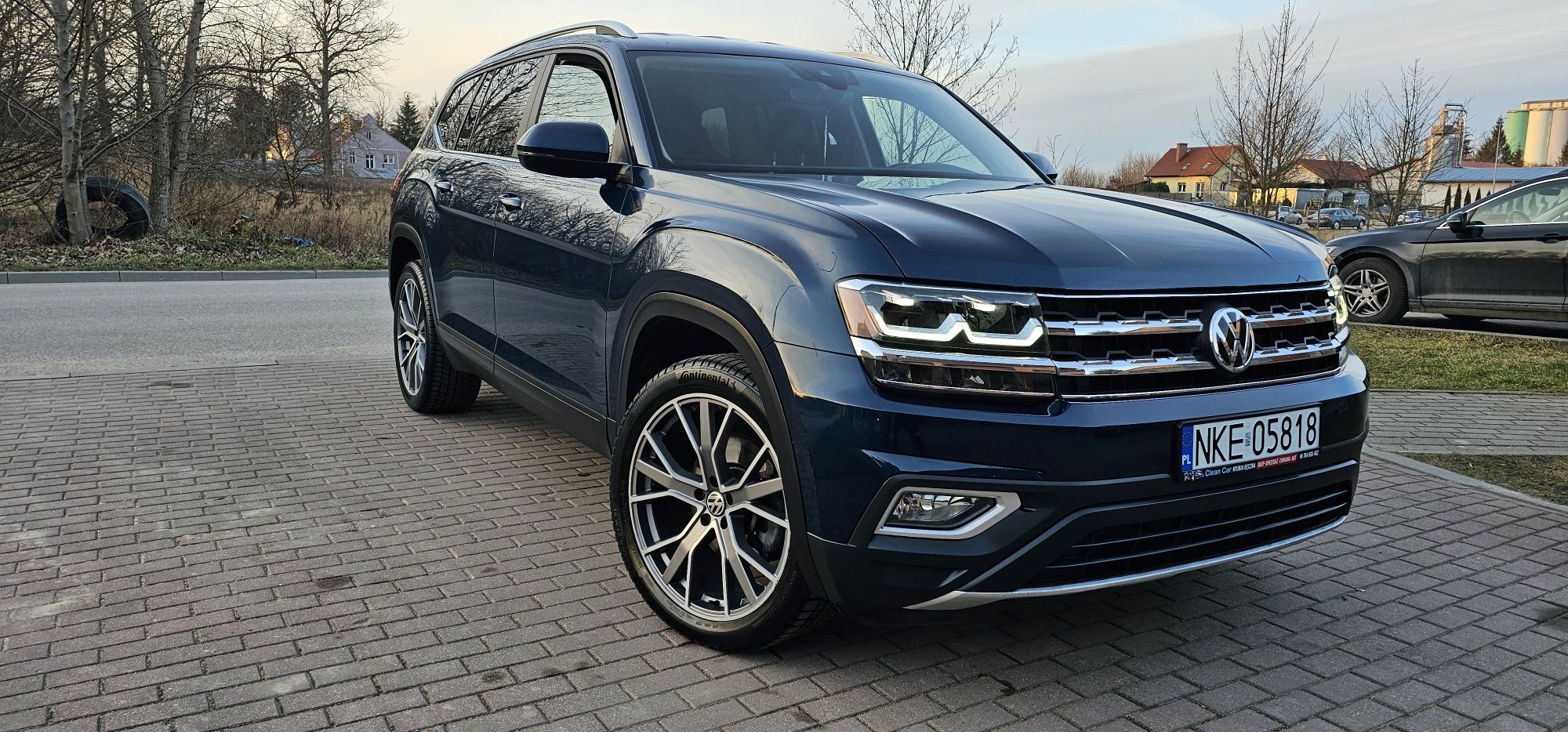 Vw atlas rok 2018 silnik 3.6 benzyna 7-miejsc ładny zamiana