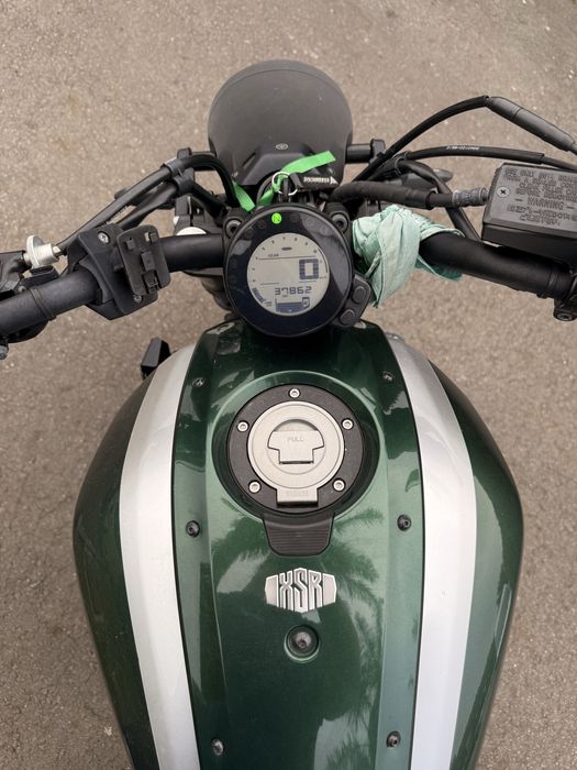 Yamaha XSR 700 Green