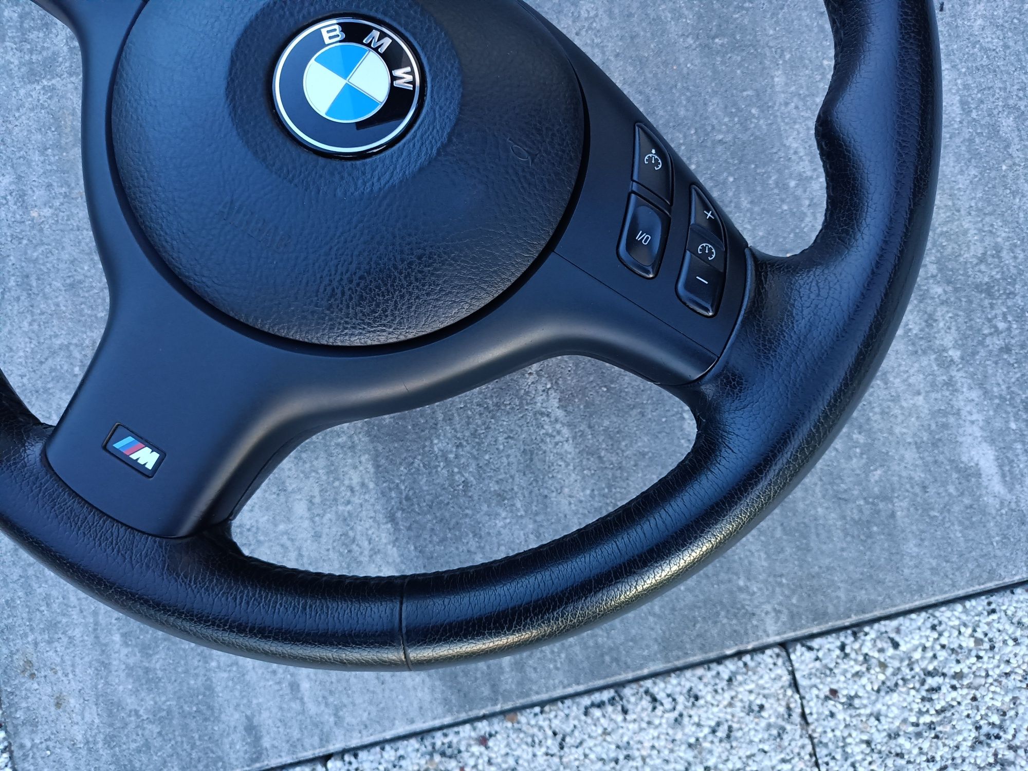 Jak nowa kierownica mpakiet z multifunkcją BMW E46 E39 X5 E53 oryginał