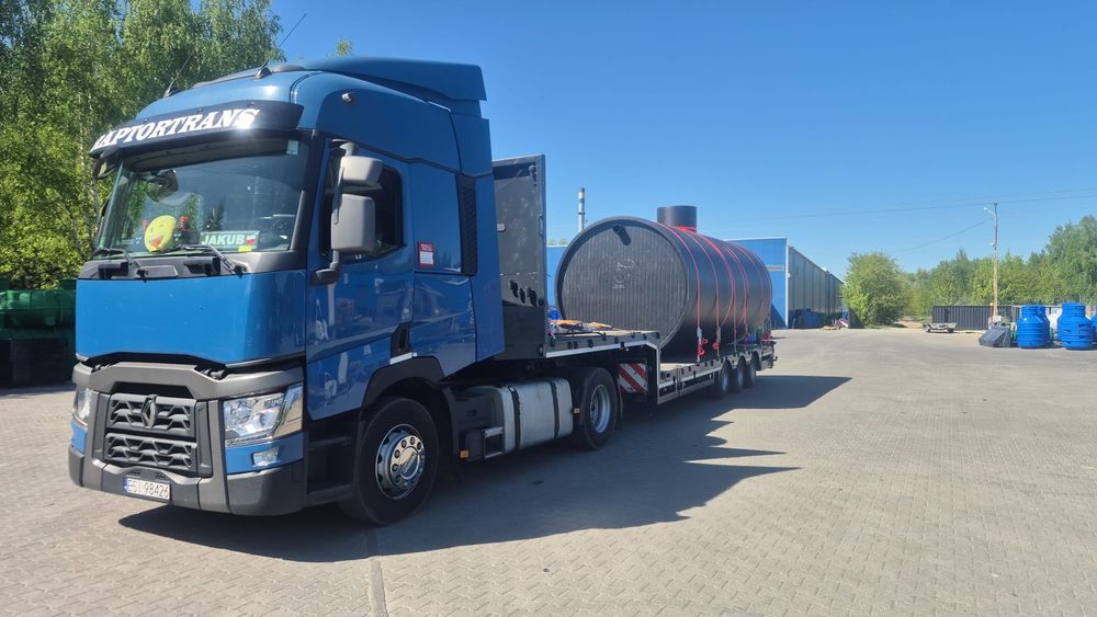 Transport Niskopodwoziowy gabaryty platforma plandeka Najazdy traktory