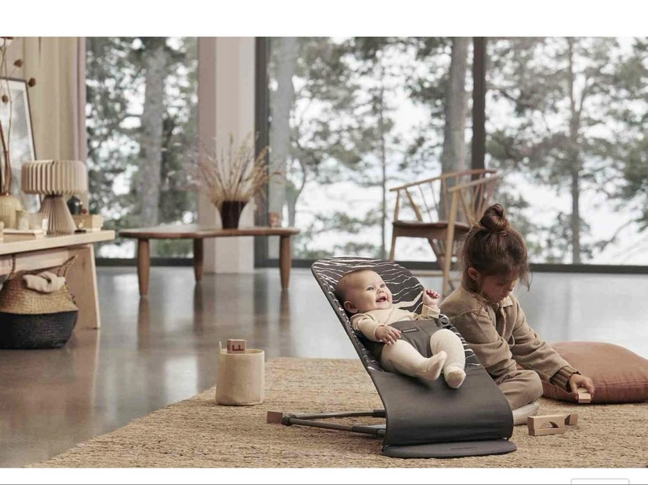 Leżaczek BabyBjörn bawelniany  x 56 x 39 cm 3,5 -13 kg