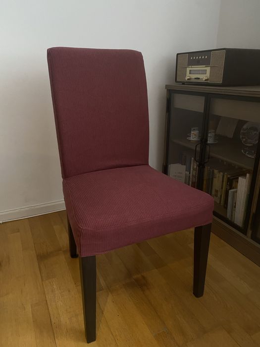 Capa cadeiras bergmund bordeaux