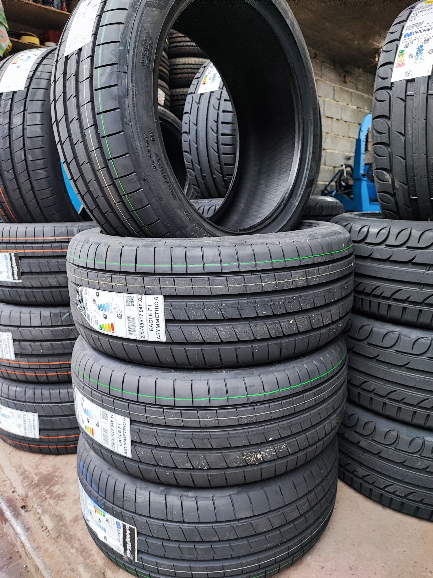 225/45r17 91Y Goodyear F1 Asymetric 6 Opony letnie z 2025