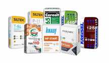 KRUMIX KM-75, МП-75 шпаклівки, штукатурки, клей SILTEK, Knauf, Kreisel