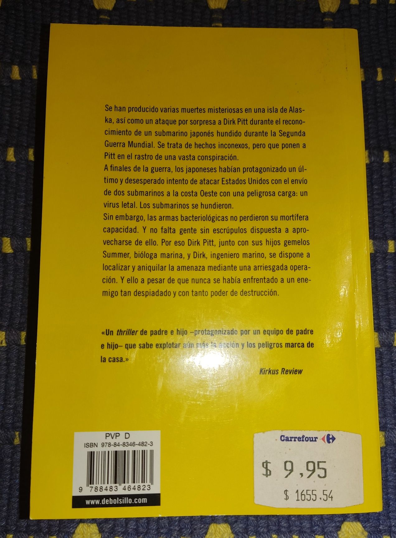 Libro Viento Letal 
Está como nuevo.