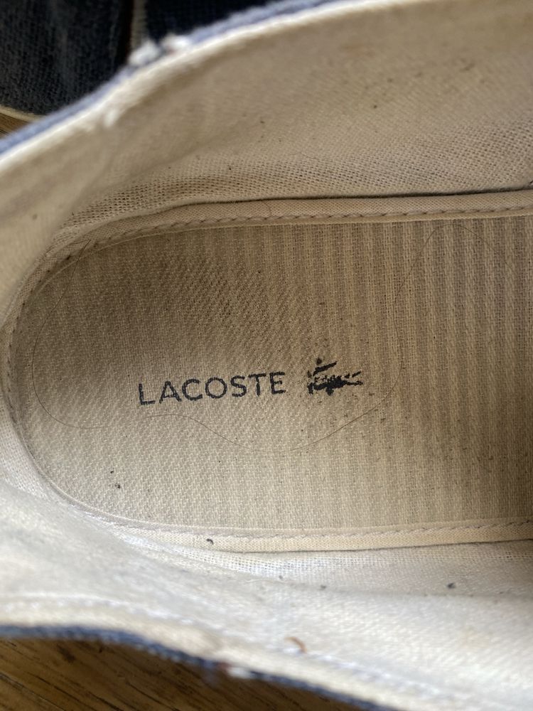 Черевики чоловічі бренду Lacoste