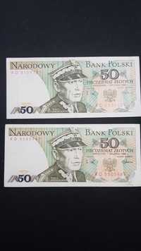 Stare banknoty 50 zł