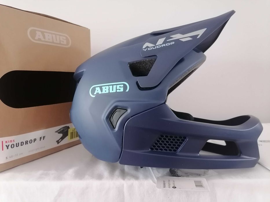 Kask rowerowy fullface Abus Youdrop FF Midnight Blue S 48-55cm