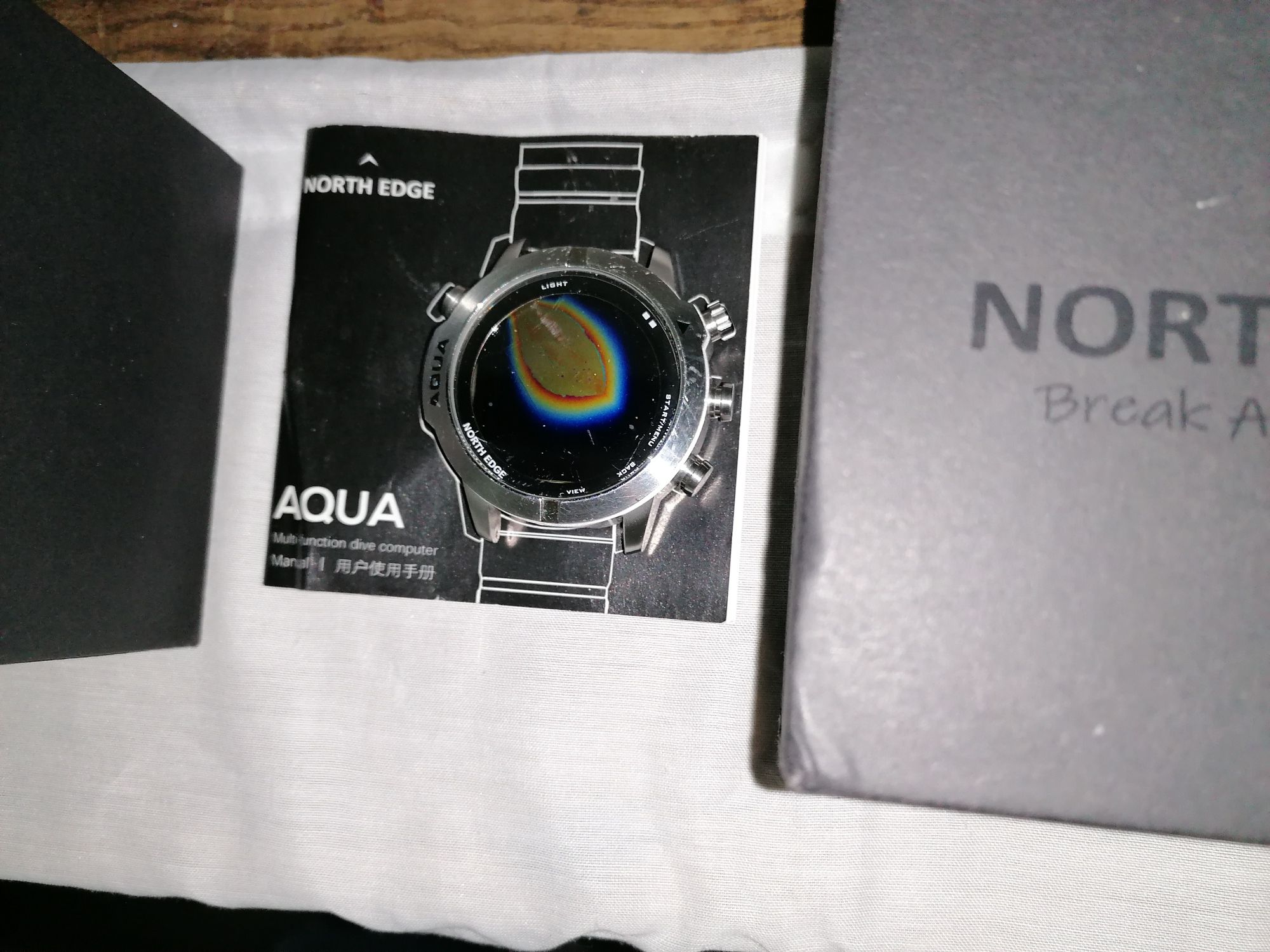 North Edge"AQUA":peças