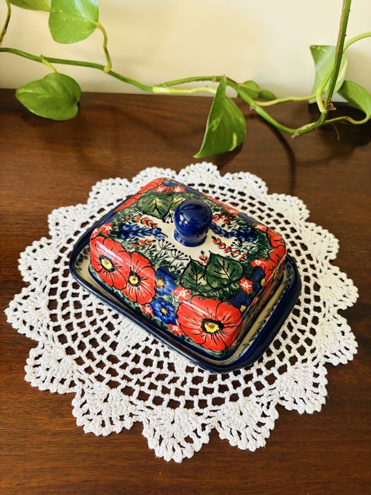 Maselnica ceramika bolesławiecka