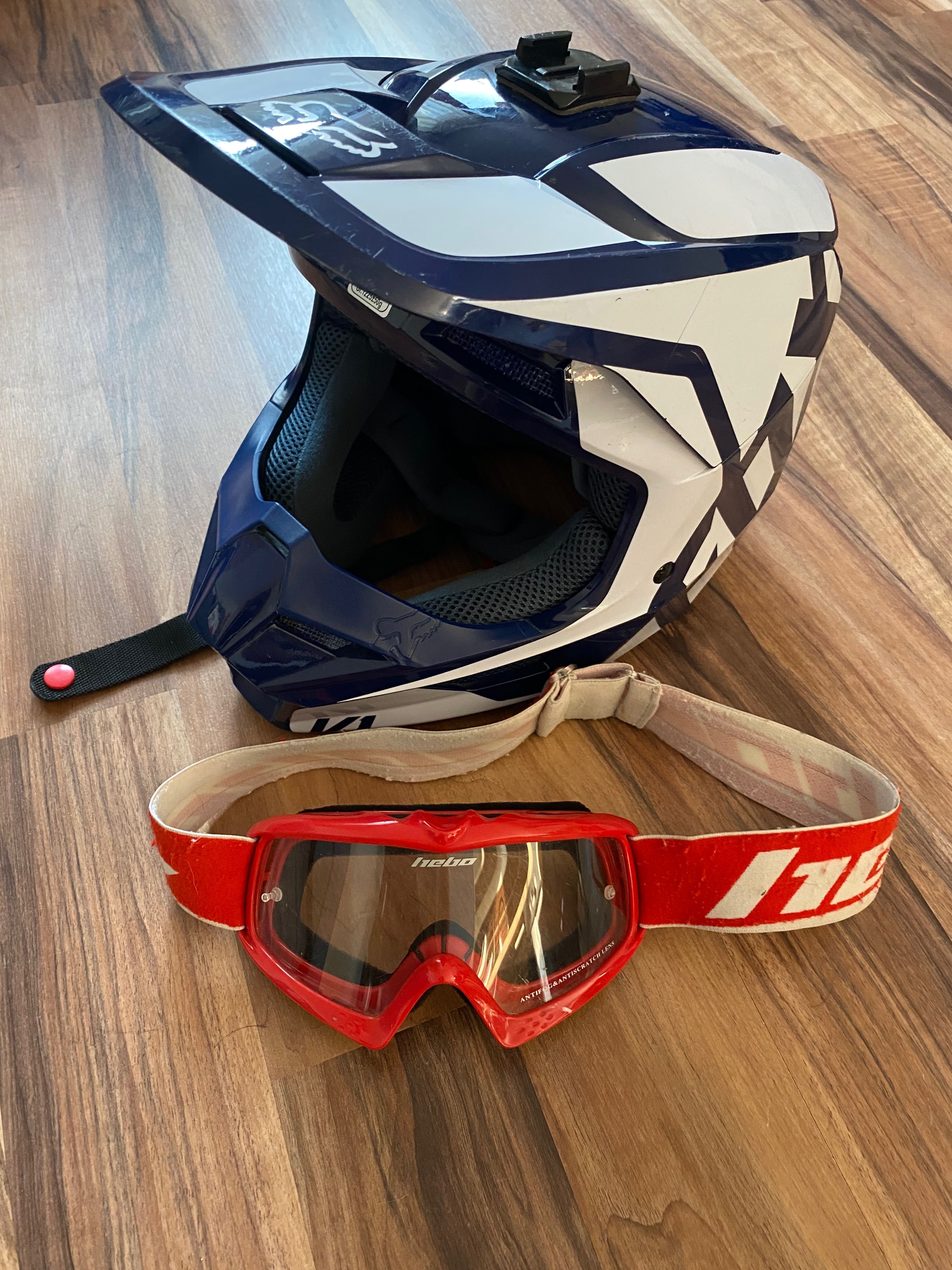 Kask motocyklowy dla dziecka