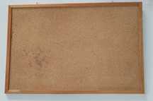 Tablica korkowa 60x40, drewniana rama