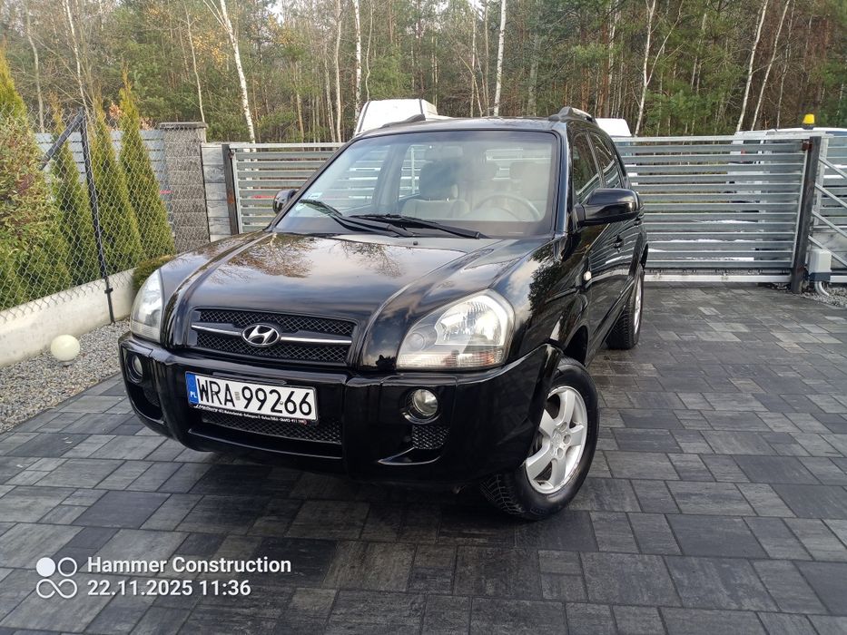 Hyundai Tucson#2.0crdi#2004r#przebieg 256.000tys#klima#alusy#