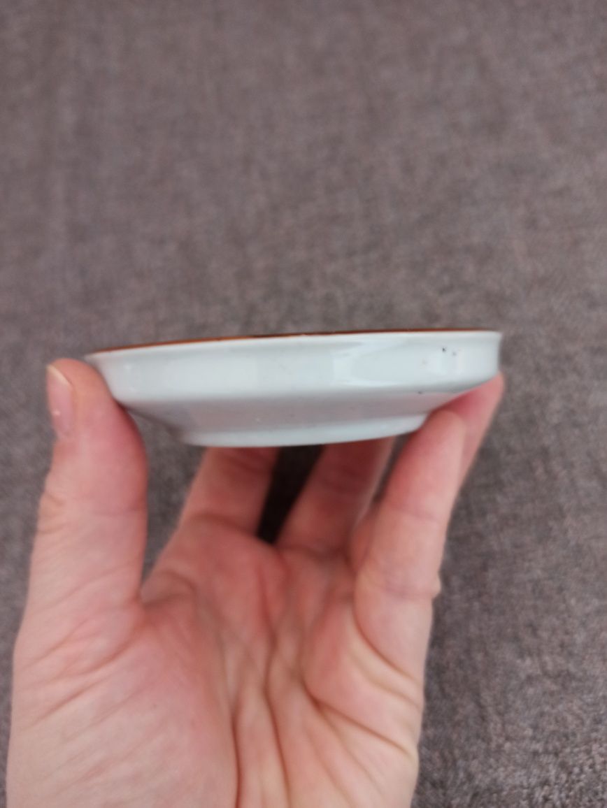 Decor Depose ceramiczna podstawka mini miseczka pojemnik kwiaty polne