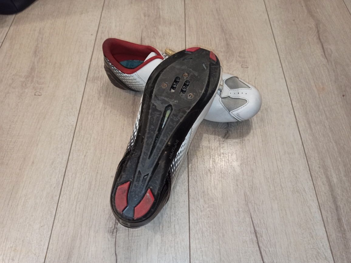 Buty rowerowe szosowe bontrager białe rozmiar 43 ok 27,5cm