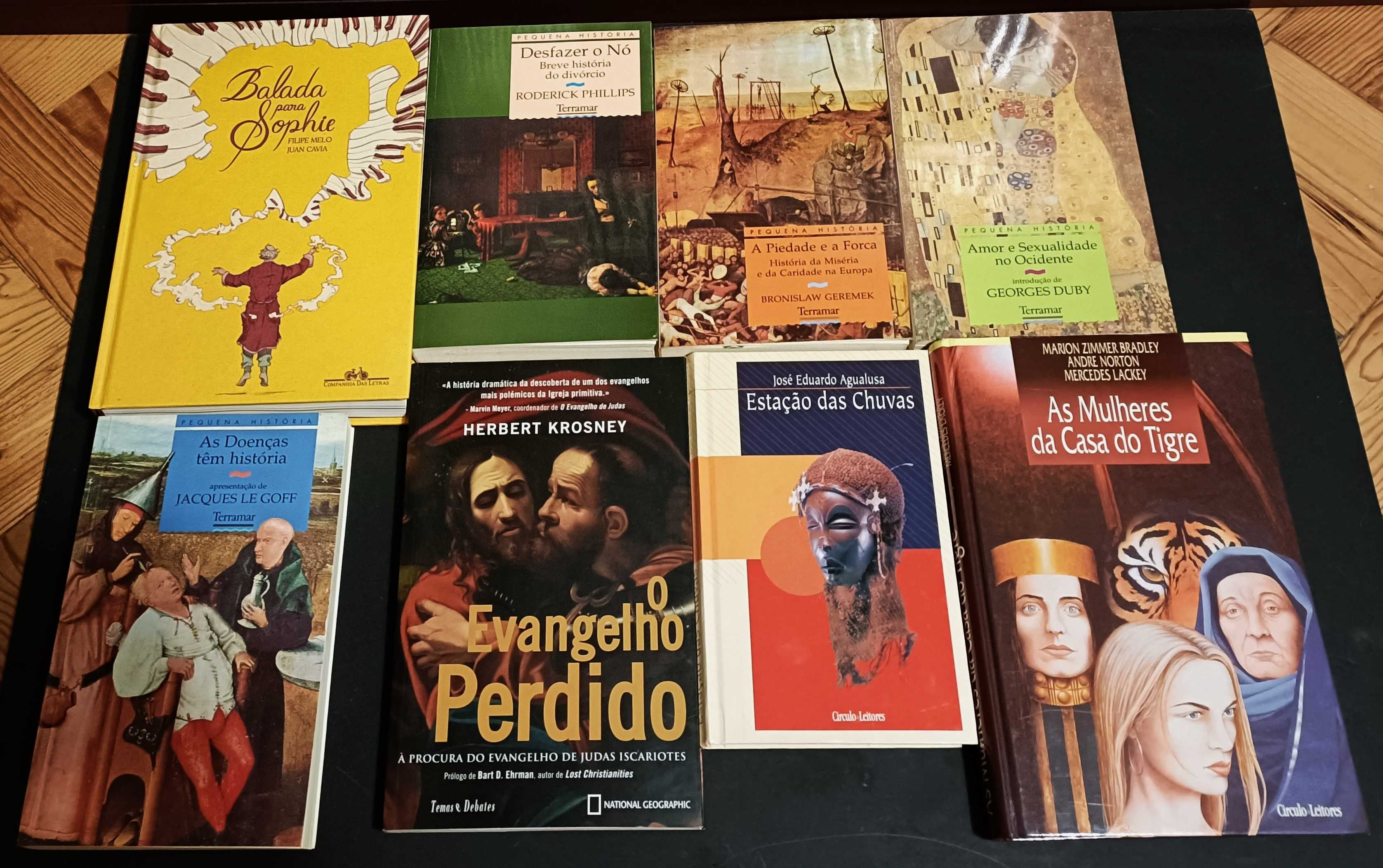 Lote 34 livros. Literatura variada de grande qualidade. Só 275€.