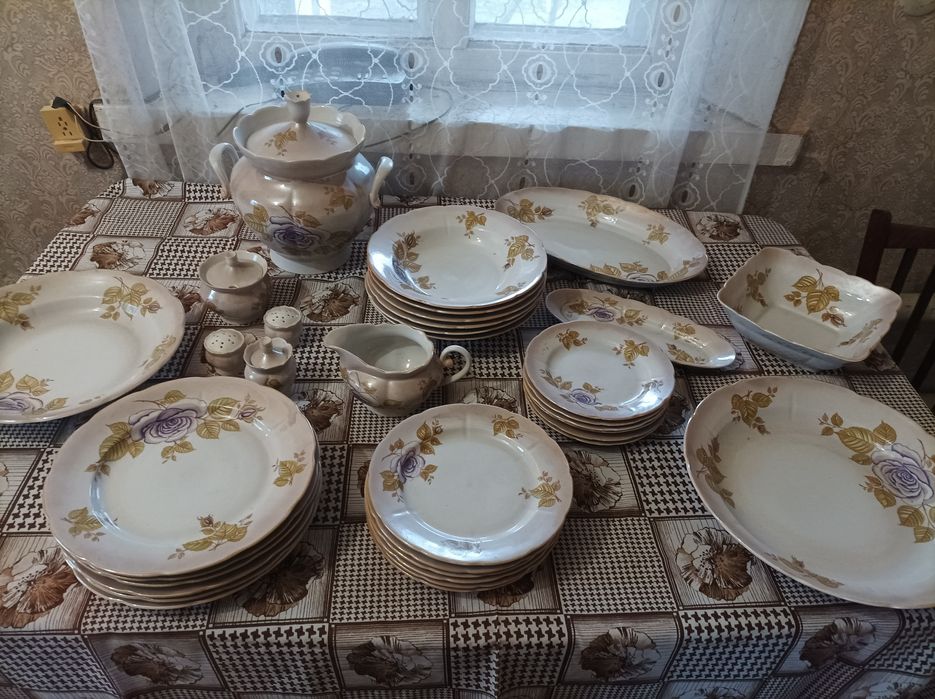 Сервіз виробництва Дружковський фарфоровий завод