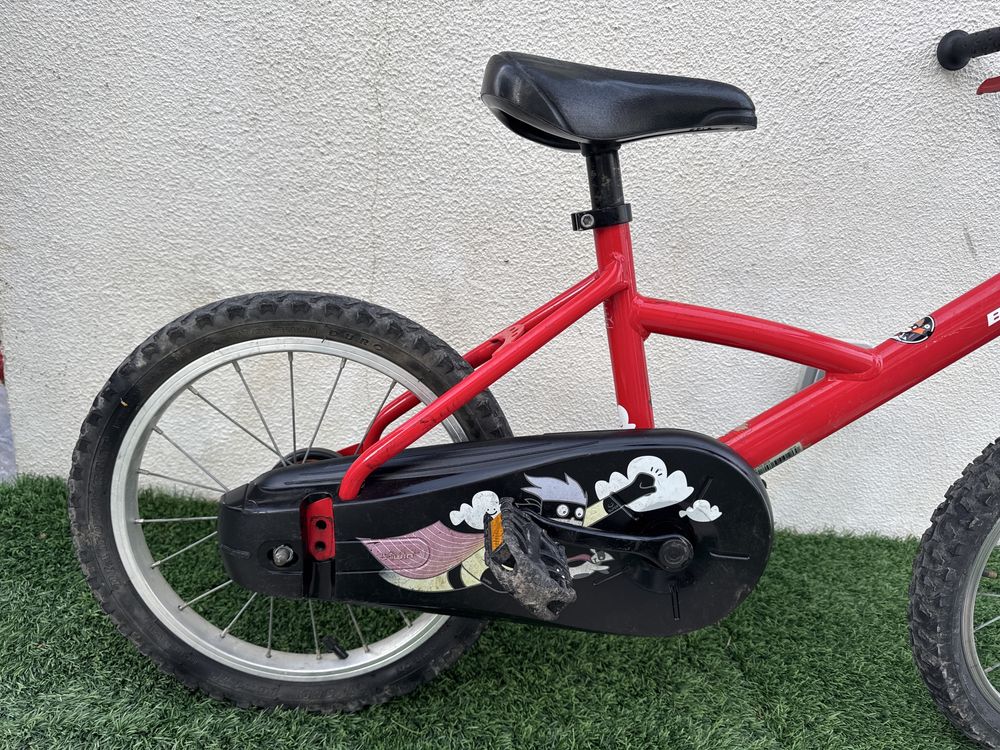 Bicicleta criança 4-6 anos B-twin decathlon roda 16”