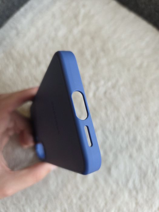 Capa Samsung S25 (Silicone azul) - Nova